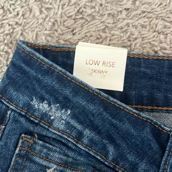 NWT forever 21 low rise skinny jeans 31 / E24 - Picture 4 of 5